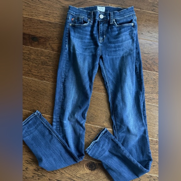 Hudson Jeans Denim - Hudson Colette Jeans Womens Size 27 Skinny Mid Rise Stretch Medium Washed Denim